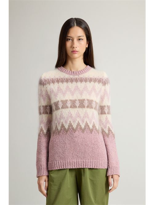 aztec sweater WOOLRICH | CFWWKN0298FRUF0702.7006